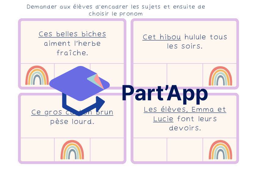 Fr 5P - Module 2 - grammaire - atelier :  le sujet et la pronominalisation_11