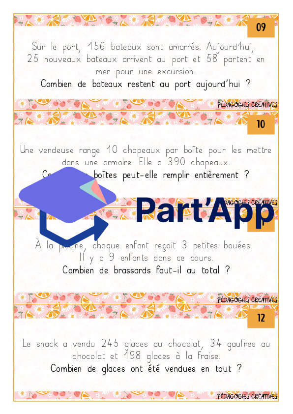 Cartes à tâches - Problèmes d'été - 5P_4