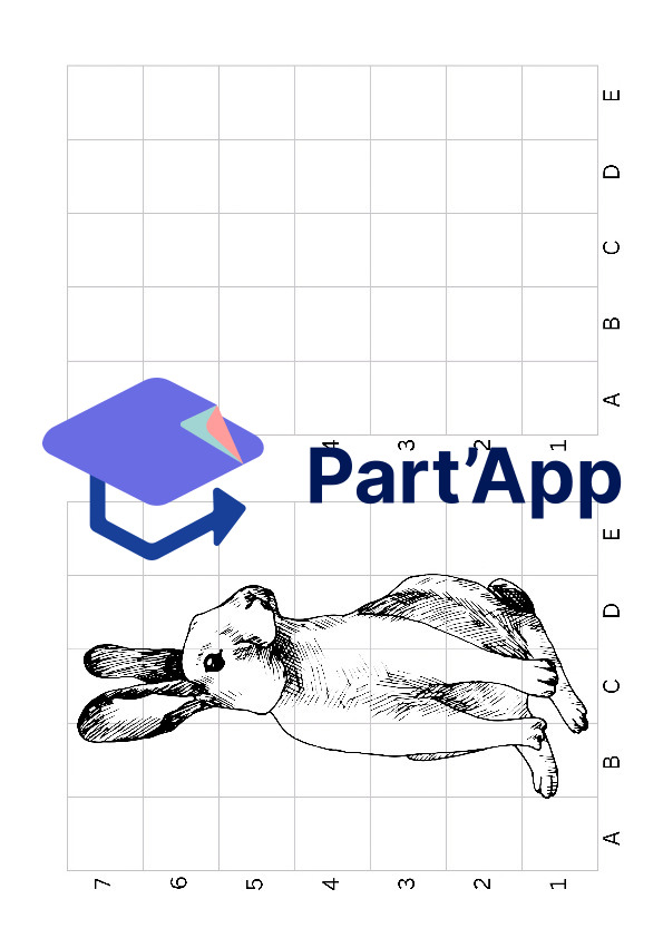 Technique de tramage - Lapin de Pâques_5