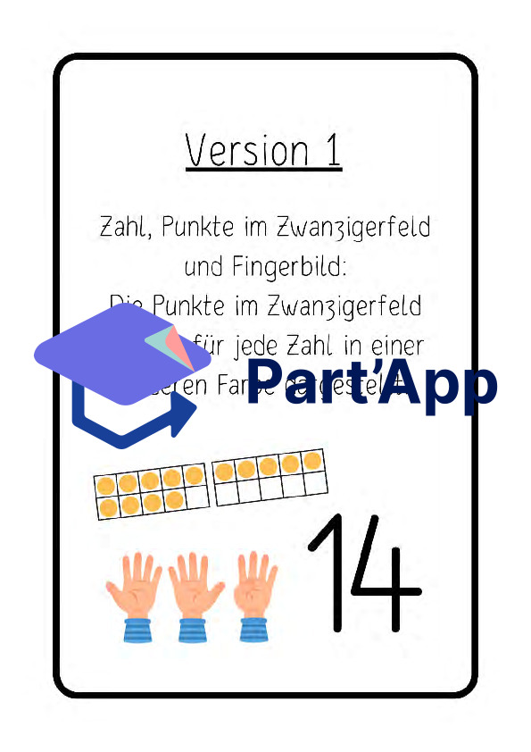Zahlenposter - Zahlenplakate Zahlenraum bis 20, Zahlen 11-20_2