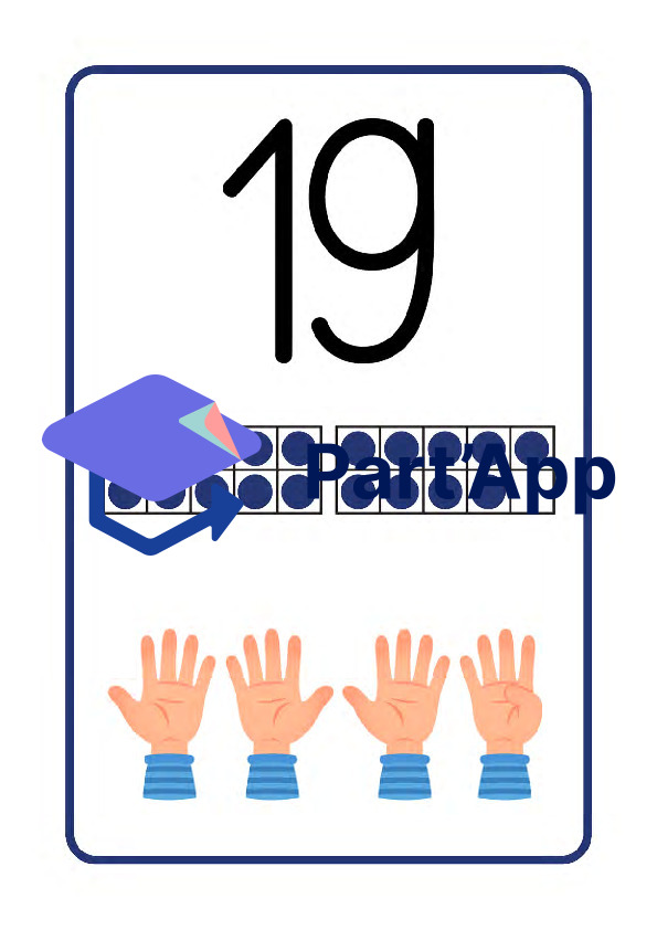 Zahlenposter - Zahlenplakate Zahlenraum bis 20, Zahlen 11-20_11