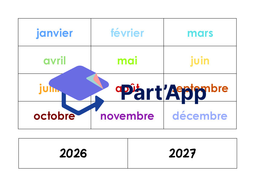 Etiquettes calendrier et 12 mois détaillés_3