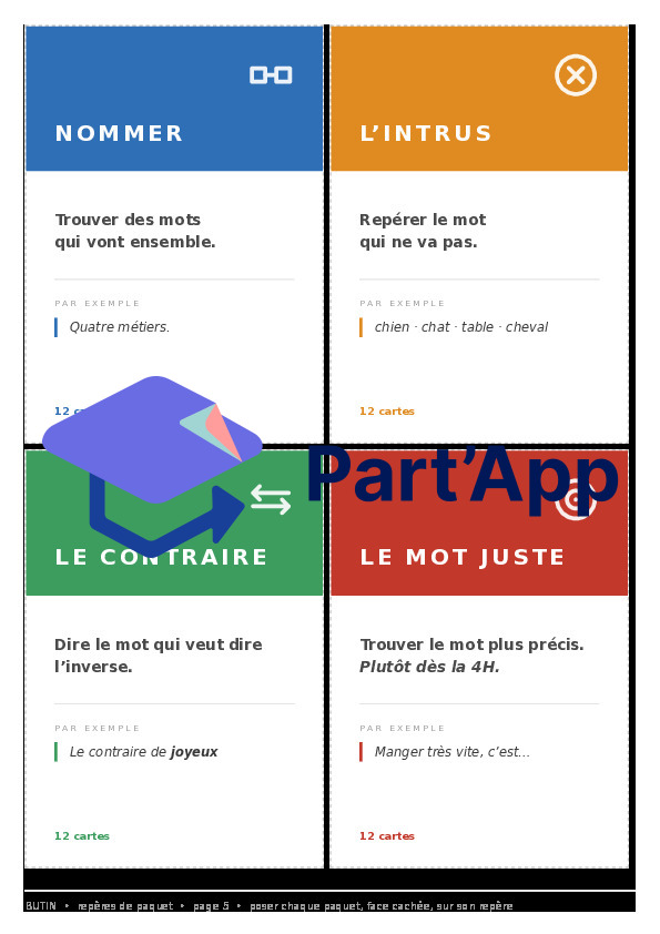Butin 3-4H : 48 cartes pour enrichir son vocabulaire_10