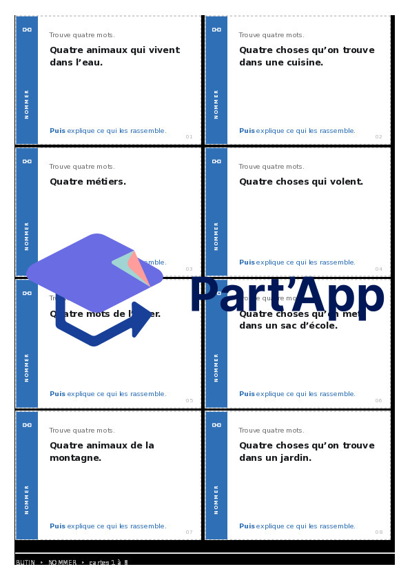 Butin 3-4H : 48 cartes pour enrichir son vocabulaire_11