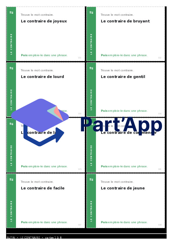 Butin 3-4H : 48 cartes pour enrichir son vocabulaire_15