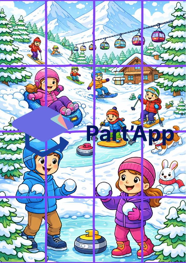 Pack 3 Puzzles : Sports & JO d'Hiver – Avec Images de Référence (Idéal Ateliers)_4