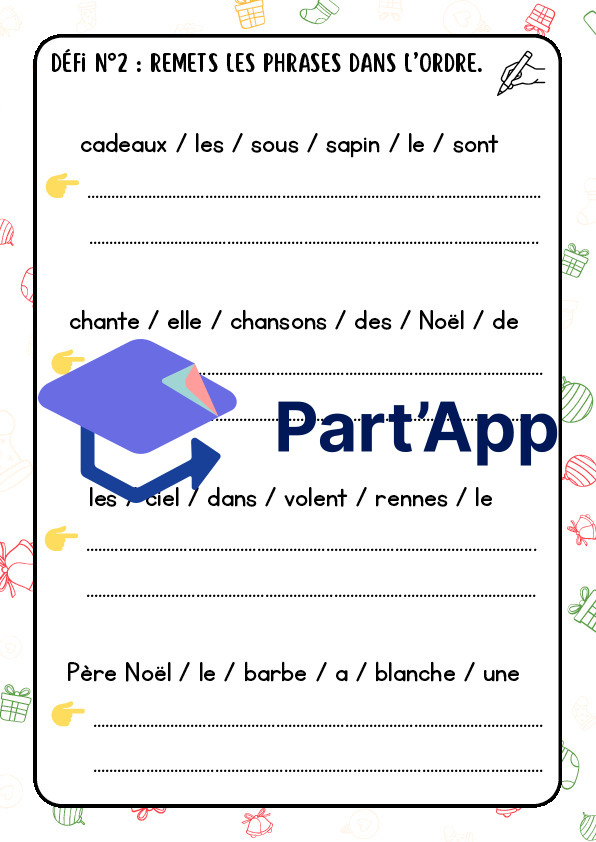 25 défis de Noël 4P_4