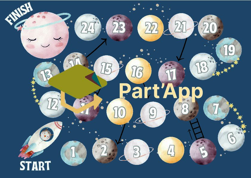 Jeu de plateau 2 thème de l'Espace_32