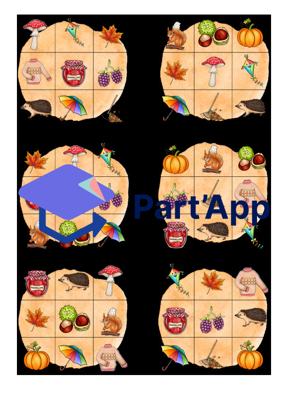 Füll die Reihe Spiel Herbst_48