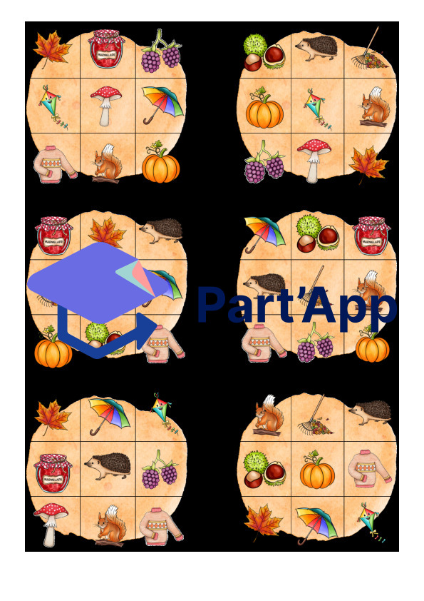 Füll die Reihe Spiel Herbst_49