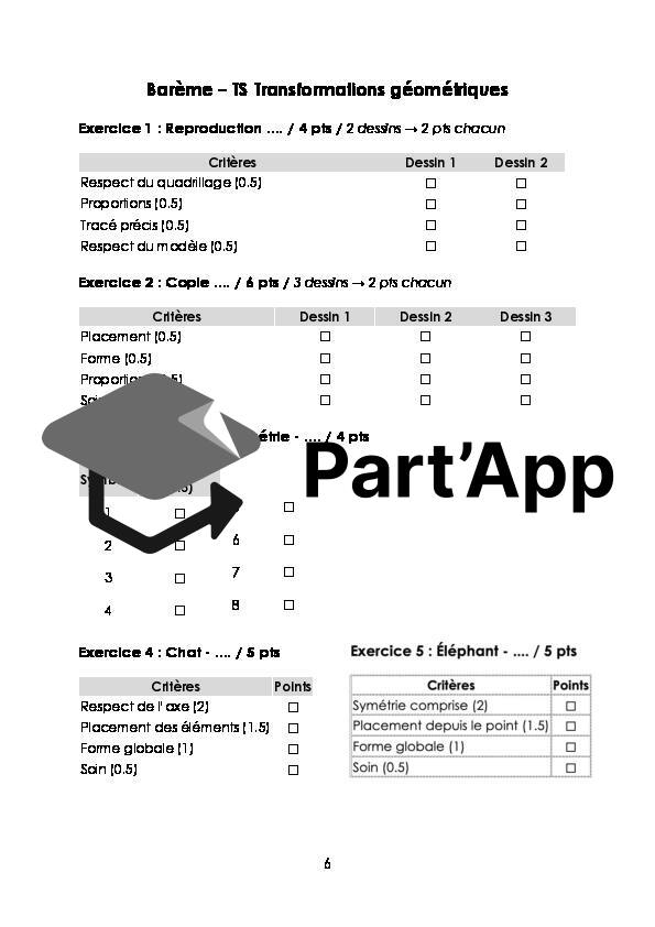 Evaluation sommative - Transformations géométriques_13