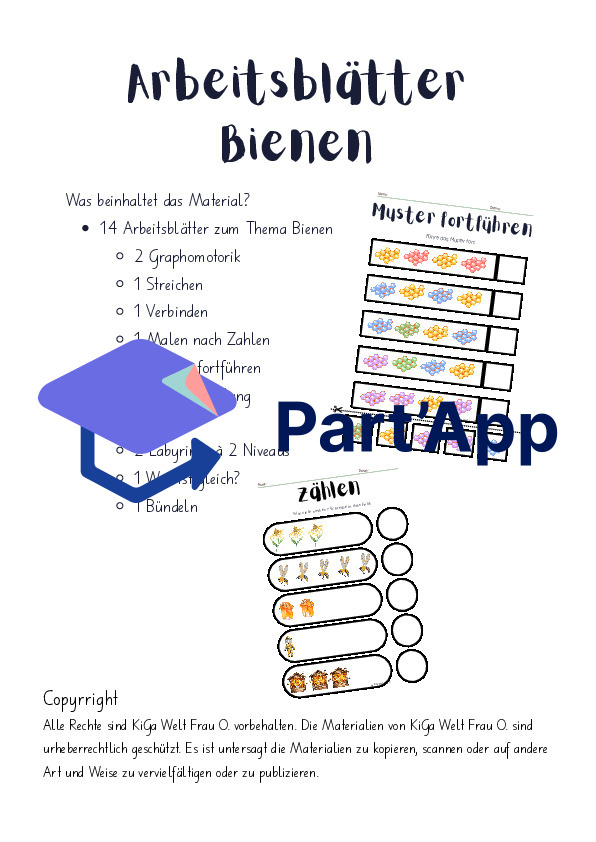 Arbeitsblätter Bienen_2