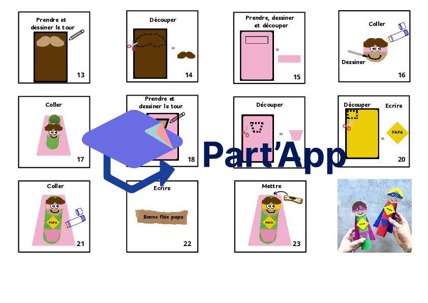 Mode d'emploi - Super-héros de la fête des pères_3