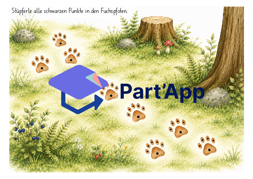 Einführung Stüpferli / Prickelnadel zum Thema Fuchs_5