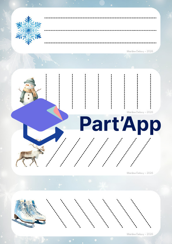16 cartes de graphisme - Hiver_2