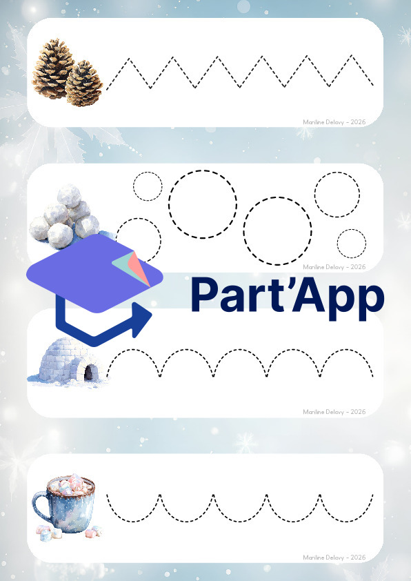 16 cartes de graphisme - Hiver_4
