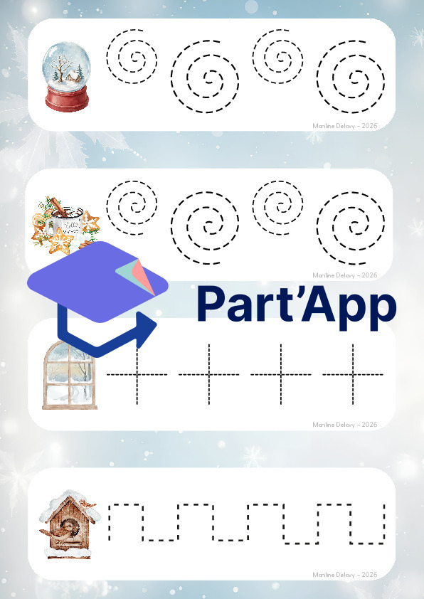 16 cartes de graphisme - Hiver_8