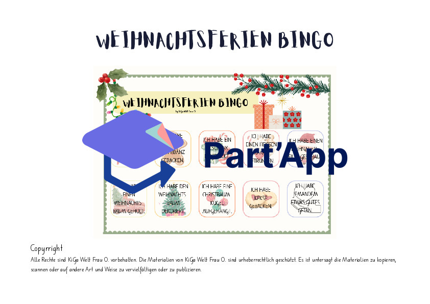 Weihnachtsferien Bingo_2