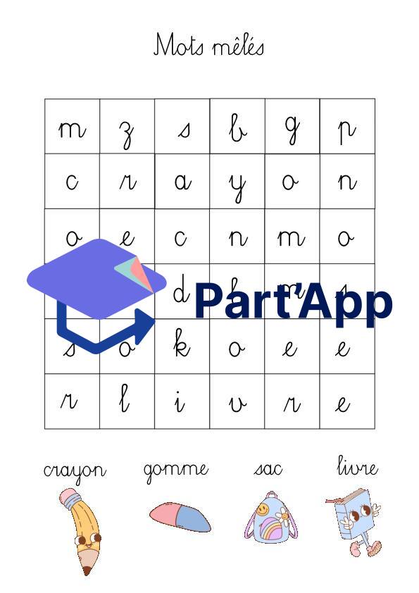 Mots mêlés de la rentrée_4