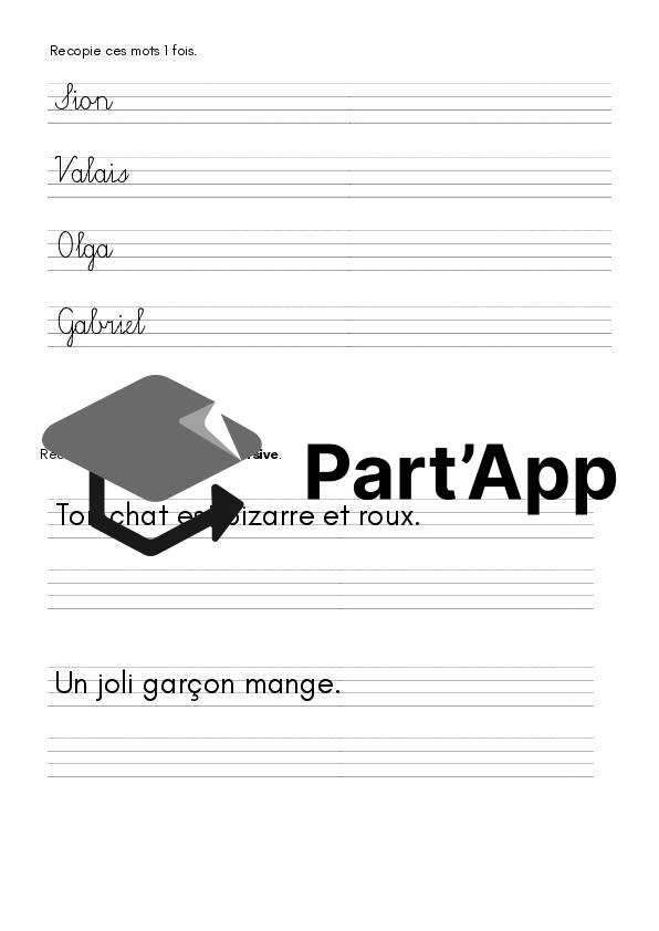 Evaluation français 4H - Geste et technique d'écriture - Majuscules_3