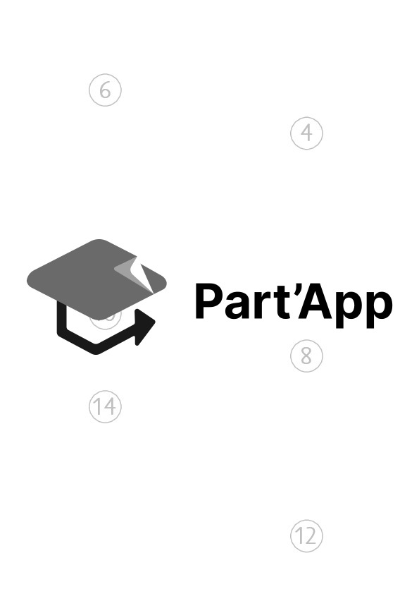🐈Chat Compter Cartes numérotées Agrafes 1-14_3