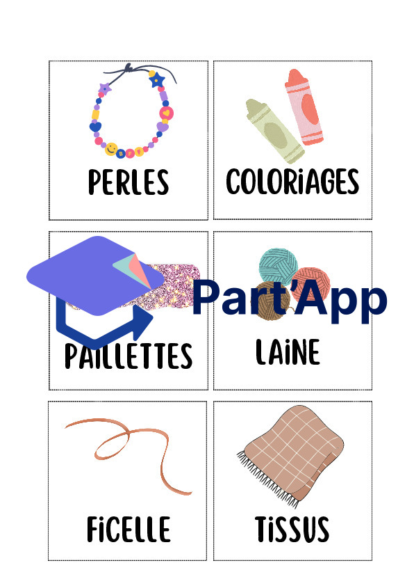 Méga Kit Organisation Classe – 208 Étiquettes (8cm x 8cm) Illustrées (Matériel, Administratif, Routines & Matières)_6
