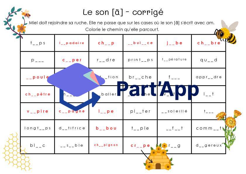 Jeu son [ã] / module 6 / 6P_9