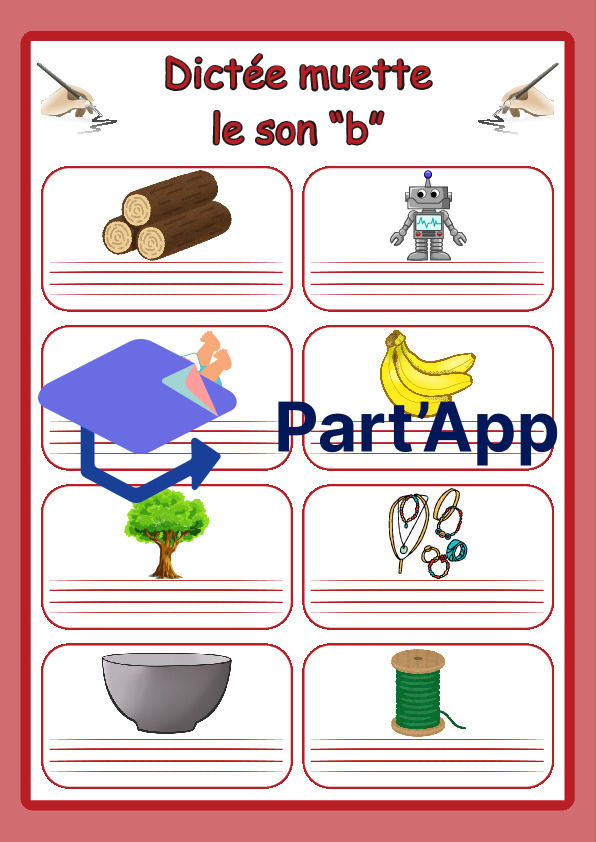 Dictée muette : le son b (temps 2)_2