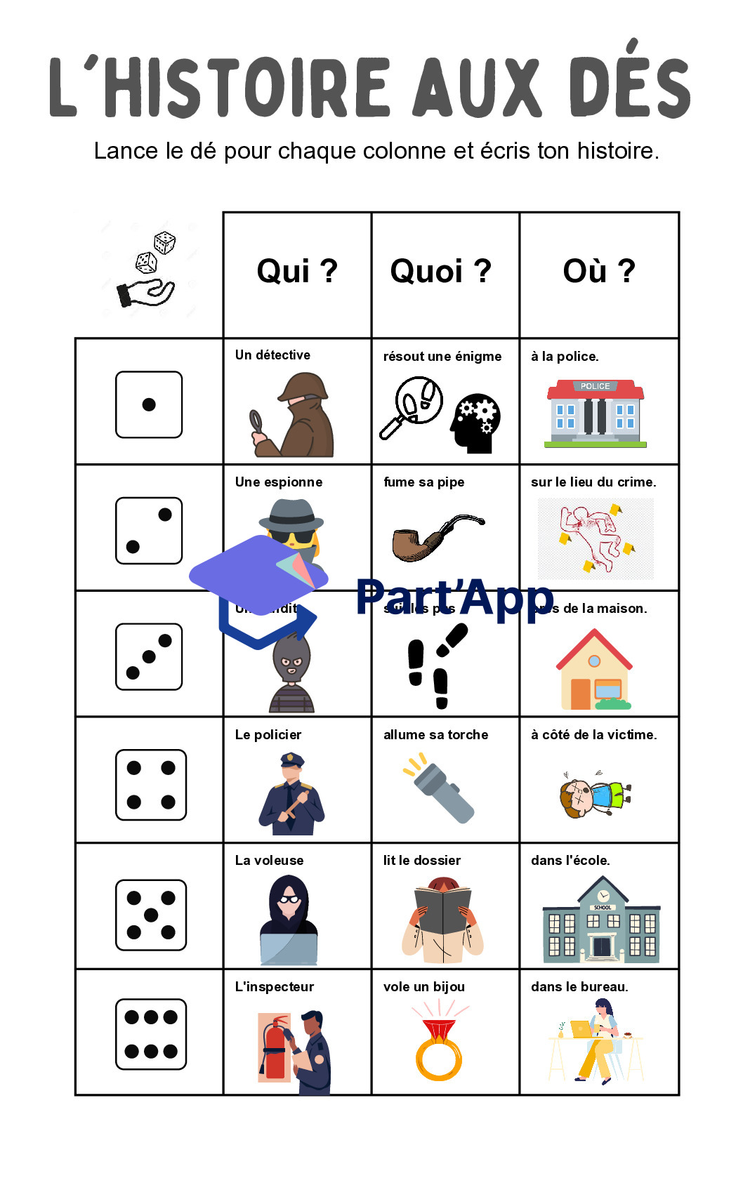 L'histoire aux dés - 3P_3