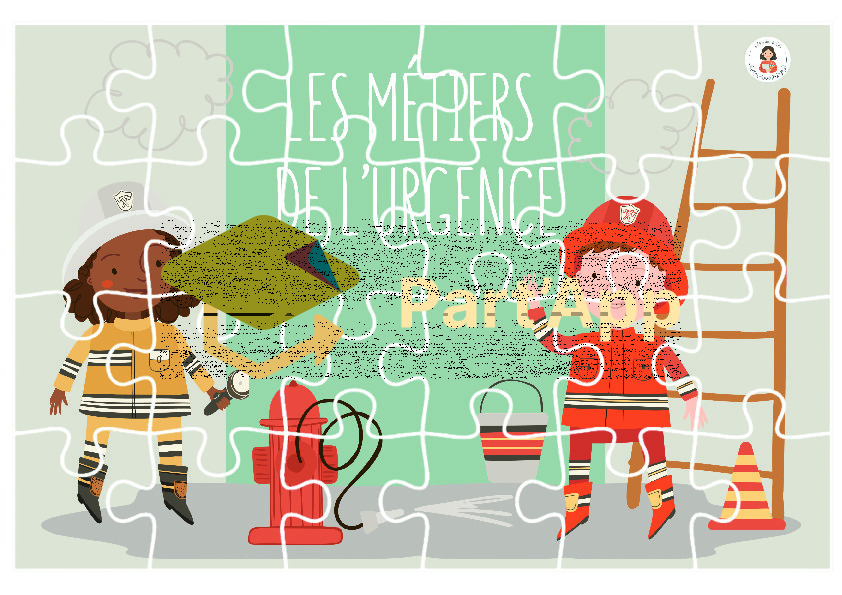 11. 6 puzzles – Les métiers de l'urgence_11
