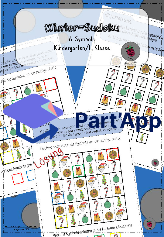 Wintersudoku - mit Bildern statt Zahlen_2