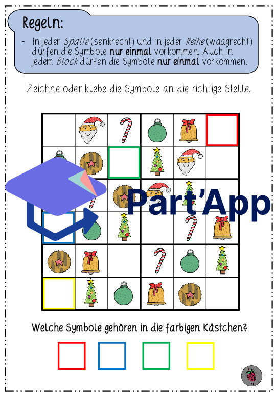 Wintersudoku - mit Bildern statt Zahlen_3