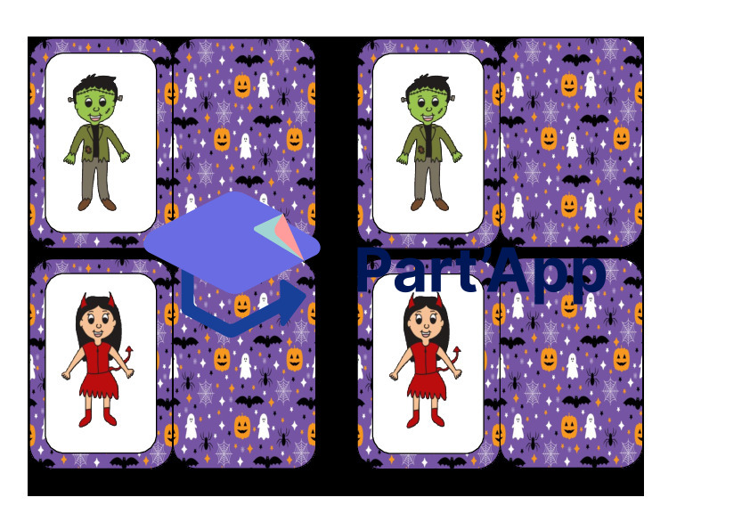 Le memory des costumes d'Halloween_31