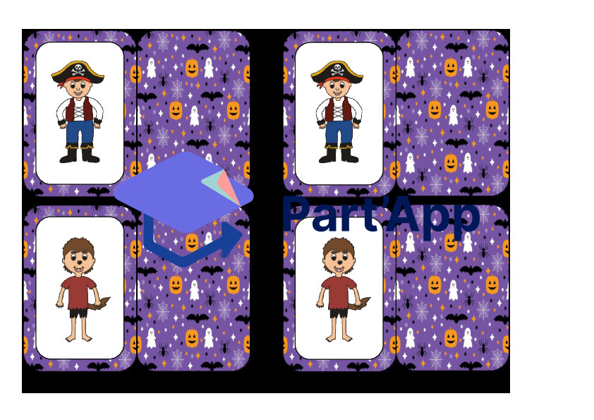 Le memory des costumes d'Halloween_33