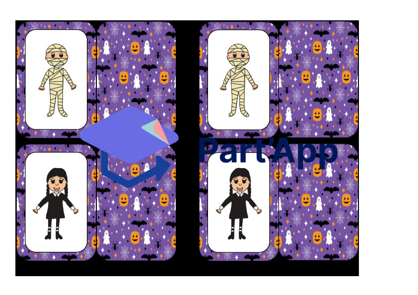 Le memory des costumes d'Halloween_35