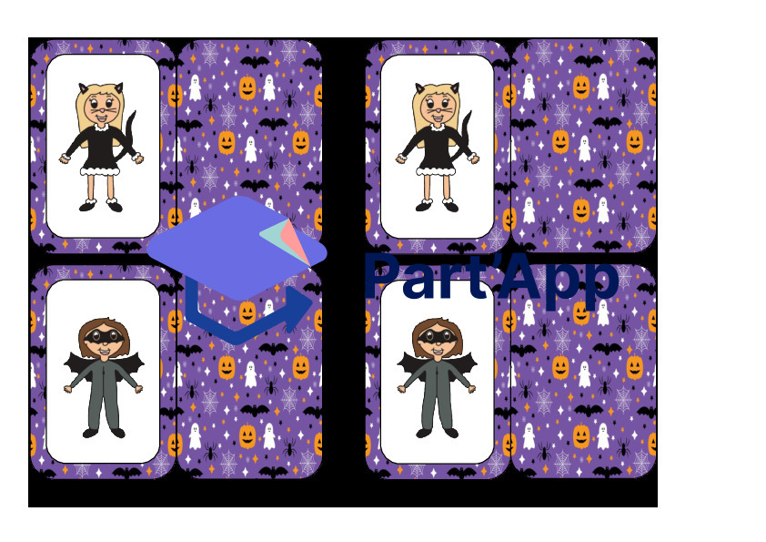 Le memory des costumes d'Halloween_36