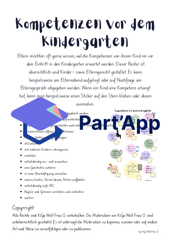 Kompetenzraster vor dem Kindergarten kindgerecht_7