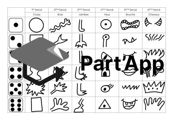 Jeu monstres - dessin - tableau à double entrée_2