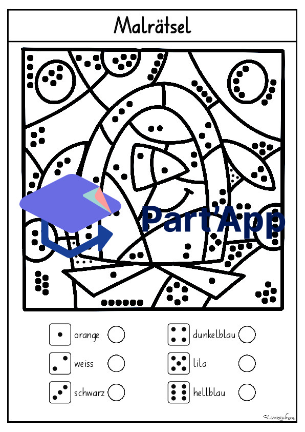 Malen nach Zahlen: Kindergarten und 1. Klasse (Winter)_4