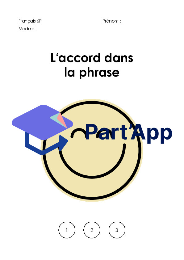 module 1 (6P) - l'accord dans la phrase_4