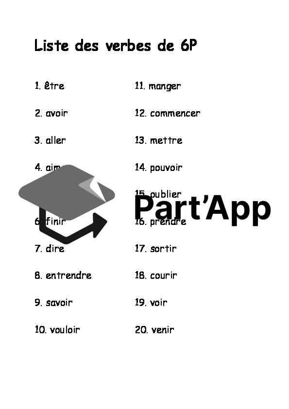Dossier de verbes 6P_8
