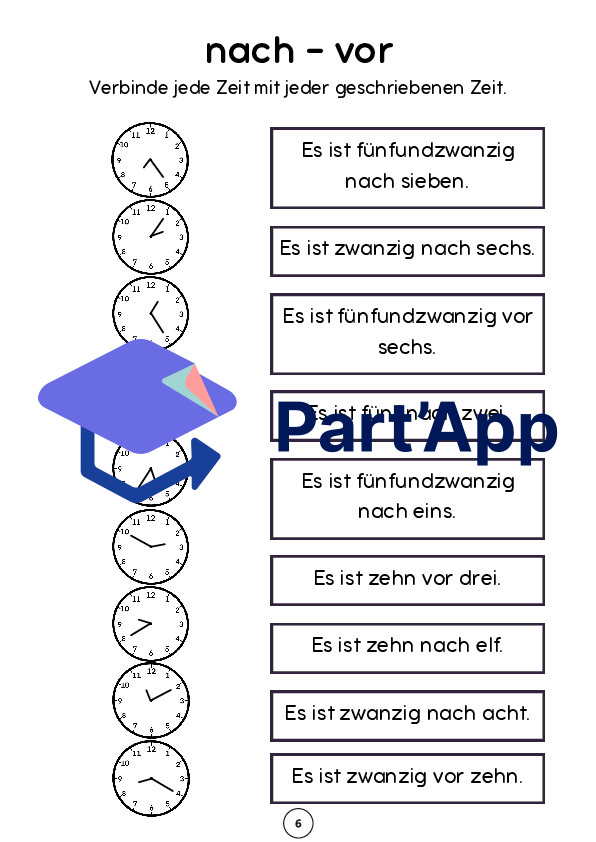 Dossier sur les heures en allemand 7H - Einheit 3 NMER_7
