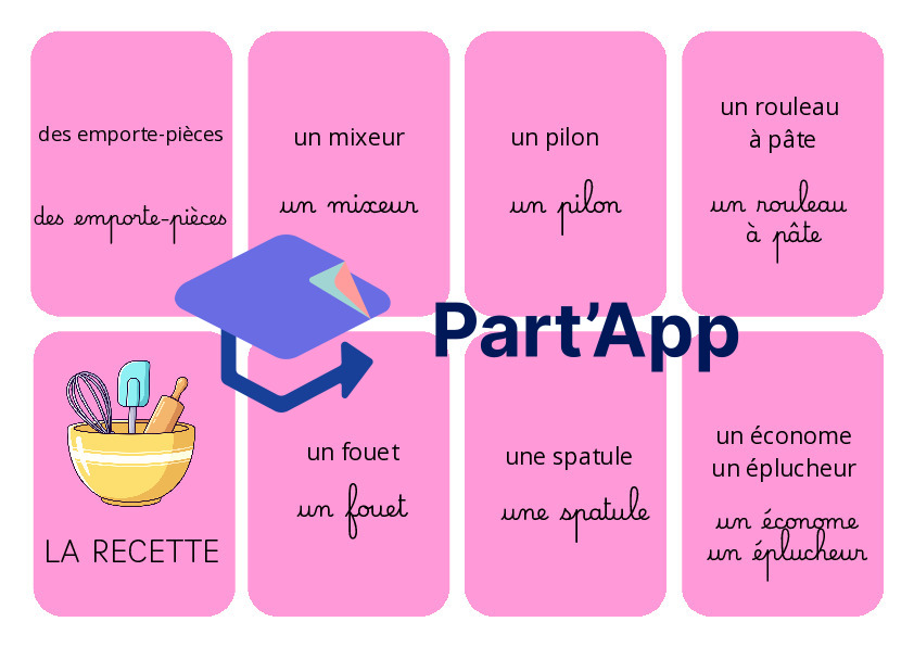 cartes - dictée - muette - la recette_3