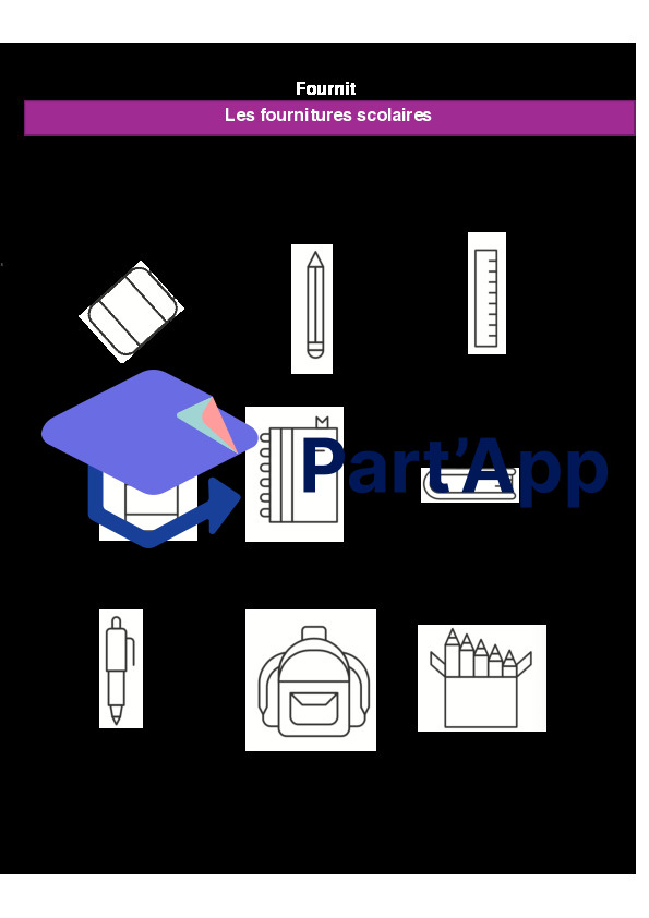 Les fournitures scolaires CIF/ACC_4
