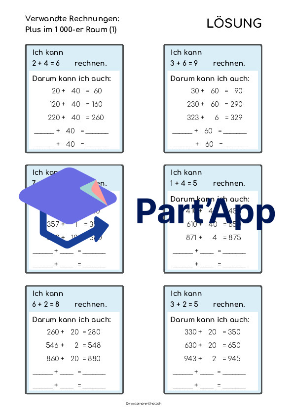 Verwandte Rechnungen im Zahlenraum 1 000 (Plus/Minus)_11