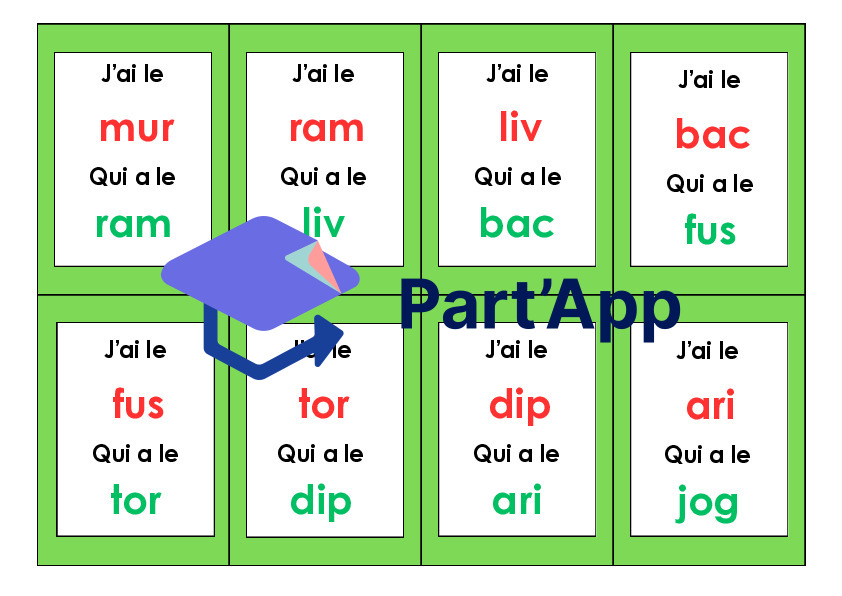 Jeu "J'ai... Qui a..." Version syllabes 3 lettres_2