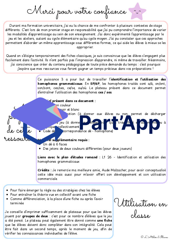 Puissance 3 des homophones (ces / ses)_3
