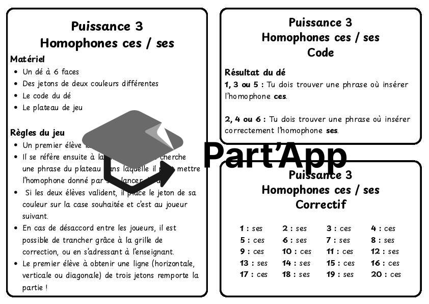 Puissance 3 des homophones (ces / ses)_6