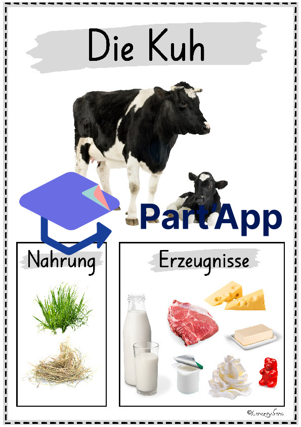 Plakate: Sachwissen Bauernhoftiere für den Kindergarten_4