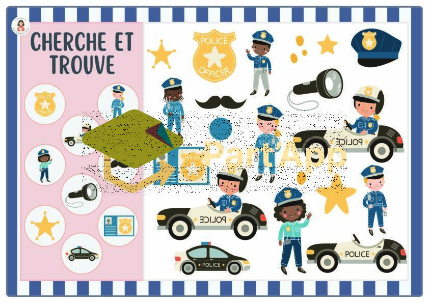 24. 12x cherche et trouve — pompiers, police, médecins, vétérinaires_7